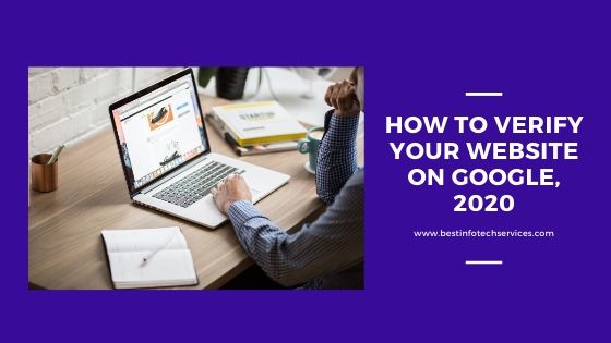 How to verify your website on Google, 2020